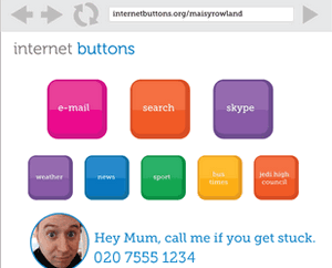 Internet Buttons - screenshot