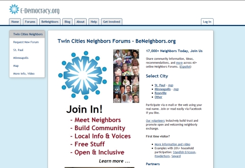 BeNeighbors.org website